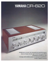 Yamaha CR-620 - Brochure 